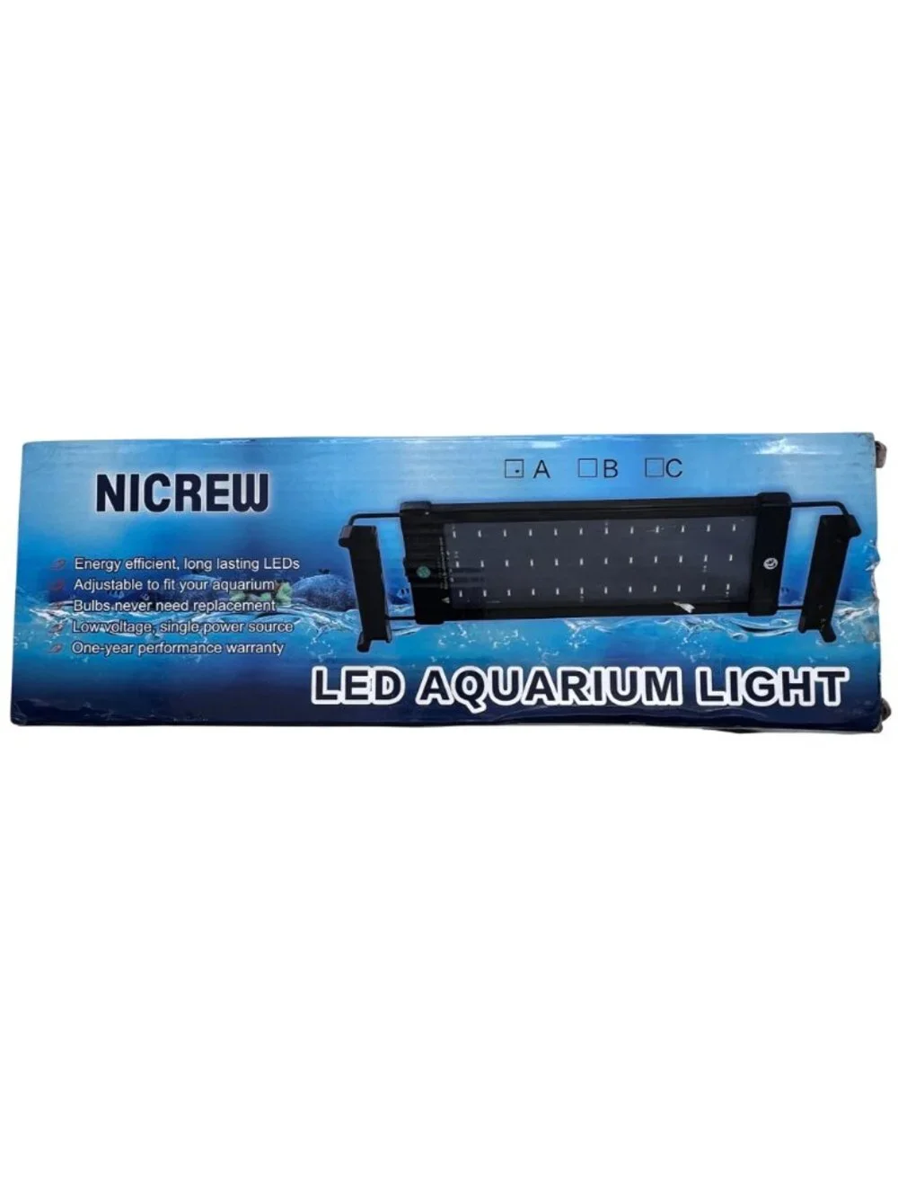 Nicrew LED Aquarium Light ZJL-40A Adjustable 11
